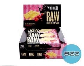 warrior_supplements_raw_protein_flapjack_display_12x75_white_chocolate_cranberry
